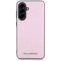 Karl Lagerfeld Nakładka HC Saffiano Metal Logo do Samsung Galaxy A56 Różowa