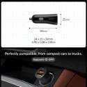 Spigen Ładowarka samochodowa Essential EV302 2-Port 30W Czarna Spigen Ładowarka samochodowa Essential EV302 2-Port 30W Czarna