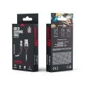 Maxlife kabel MXUC-01 USB - Lightning 1,0 m 2A szary nylonowy Maxlife kabel MXUC-01 USB - Lightning 1,0 m 2A szary nylonowy