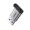 Adapter USB C (żeński) - USB (męski) Ugreen US276 USB 5Gb/s - szary Adapter USB C (żeński) - USB (męski) Ugreen US276 USB 5Gb/s - szary