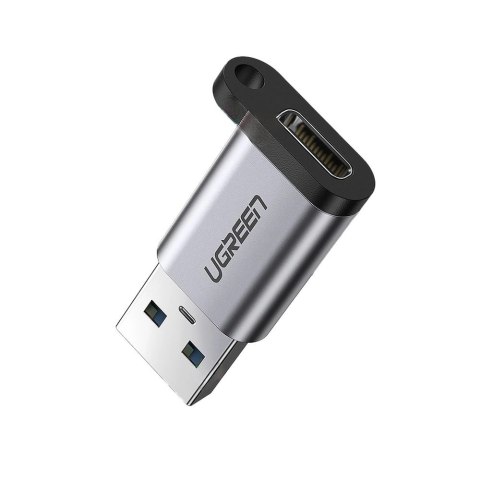 Adapter USB C (żeński) - USB (męski) Ugreen US276 USB 5Gb/s - szary Adapter USB C (żeński) - USB (męski) Ugreen US276 USB 5Gb/s - szary