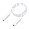 Kabel USB C do USB C Blue Star 3A 1,2 m biały Kabel USB C do USB C Blue Star 3A 1,2 m biały