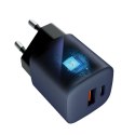 Ładowarka sieciowa do telefonu Forcell F-Energy GaN USB C + USB A QC4.0 PD 3A 33W VT-31 szara Ładowarka sieciowa do telefonu Forcell F-Energy GaN USB C + USB A QC4.0 PD 3A 33W VT-31 szara