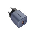 Ładowarka sieciowa do telefonu Forcell F-Energy GaN USB C + USB A QC4.0 PD 3A 33W VT-31 szara Ładowarka sieciowa do telefonu Forcell F-Energy GaN USB C + USB A QC4.0 PD 3A 33W VT-31 szara