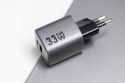 Ładowarka sieciowa do telefonu Forcell F-Energy GaN USB C + USB A QC4.0 PD 3A 33W VT-31 szara Ładowarka sieciowa do telefonu Forcell F-Energy GaN USB C + USB A QC4.0 PD 3A 33W VT-31 szara