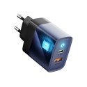 Ładowarka sieciowa do telefonu Forcell F-Energy GaN USB C + USB A QC4.0 PD 4A 45W VT-39 szara Ładowarka sieciowa do telefonu Forcell F-Energy GaN USB C + USB A QC4.0 PD 4A 45W VT-39 szara