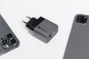 Ładowarka sieciowa do telefonu Forcell F-Energy GaN USB C + USB A QC4.0 PD 4A 45W VT-39 szara Ładowarka sieciowa do telefonu Forcell F-Energy GaN USB C + USB A QC4.0 PD 4A 45W VT-39 szara