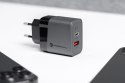 Ładowarka sieciowa do telefonu Forcell F-Energy GaN USB C + USB A QC4.0 PD 4A 45W VT-39 szara Ładowarka sieciowa do telefonu Forcell F-Energy GaN USB C + USB A QC4.0 PD 4A 45W VT-39 szara