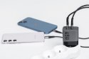 Ładowarka sieciowa do telefonu Forcell F-Energy GaN USB C + USB A QC4.0 PD 4A 45W VT-39 szara Ładowarka sieciowa do telefonu Forcell F-Energy GaN USB C + USB A QC4.0 PD 4A 45W VT-39 szara