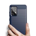Carbon Case elastyczne etui pokrowiec Samsung Galaxy A72 4G niebieski Carbon Case elastyczne etui pokrowiec Samsung Galaxy A72 4G niebieski