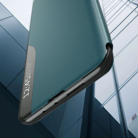 Eco Leather View Case elegancki futerał etui z klapką i funkcją podstawki Samsung Galaxy A02s EU czarny Eco Leather View Case elegancki futerał etui z klapką i funkcją podstawki Samsung Galaxy A02s EU czarny