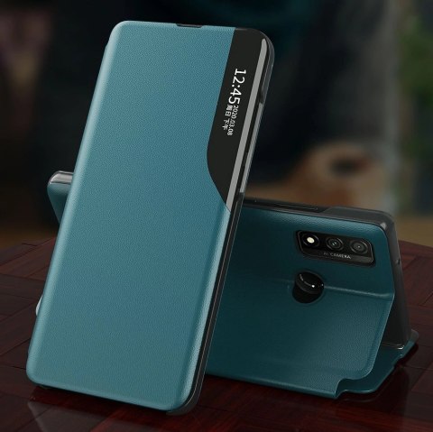 Eco Leather View Case elegancki futerał etui z klapką i funkcją podstawki Samsung Galaxy A02s EU czarny Eco Leather View Case elegancki futerał etui z klapką i funkcją podstawki Samsung Galaxy A02s EU czarny