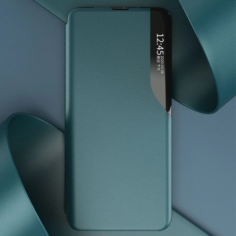 Eco Leather View Case elegancki futerał etui z klapką i funkcją podstawki Samsung Galaxy A02s EU czarny Eco Leather View Case elegancki futerał etui z klapką i funkcją podstawki Samsung Galaxy A02s EU czarny