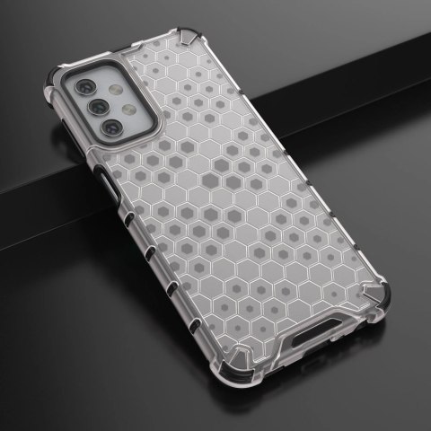 Honeycomb etui pancerny pokrowiec z żelową ramką Samsung Galaxy A32 5G przezroczysty Honeycomb etui pancerny pokrowiec z żelową ramką Samsung Galaxy A32 5G przezroczysty
