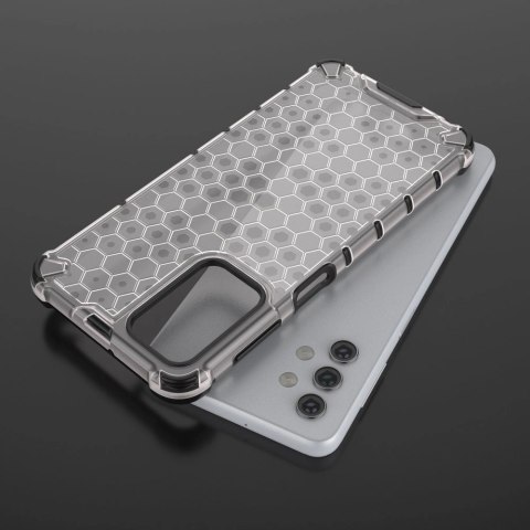 Honeycomb etui pancerny pokrowiec z żelową ramką Samsung Galaxy A32 5G przezroczysty Honeycomb etui pancerny pokrowiec z żelową ramką Samsung Galaxy A32 5G przezroczysty