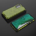 Honeycomb etui pancerny pokrowiec z żelową ramką Samsung Galaxy A32 5G zielony Honeycomb etui pancerny pokrowiec z żelową ramką Samsung Galaxy A32 5G zielony