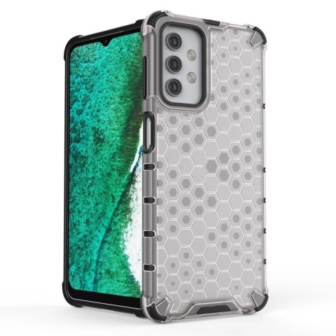 Honeycomb etui pancerny pokrowiec z żelową ramką Samsung Galaxy A32 5G zielony Honeycomb etui pancerny pokrowiec z żelową ramką Samsung Galaxy A32 5G zielony