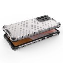 Honeycomb etui pancerny pokrowiec z żelową ramką Samsung Galaxy A72 4G czarny Honeycomb etui pancerny pokrowiec z żelową ramką Samsung Galaxy A72 4G czarny