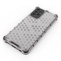 Honeycomb etui pancerny pokrowiec z żelową ramką Samsung Galaxy A72 4G czarny Honeycomb etui pancerny pokrowiec z żelową ramką Samsung Galaxy A72 4G czarny