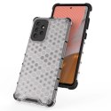 Honeycomb etui pancerny pokrowiec z żelową ramką Samsung Galaxy A72 4G czarny Honeycomb etui pancerny pokrowiec z żelową ramką Samsung Galaxy A72 4G czarny