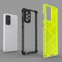 Honeycomb etui pancerny pokrowiec z żelową ramką Samsung Galaxy A72 4G czarny Honeycomb etui pancerny pokrowiec z żelową ramką Samsung Galaxy A72 4G czarny