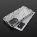 Honeycomb etui pancerny pokrowiec z żelową ramką Samsung Galaxy A72 4G czarny Honeycomb etui pancerny pokrowiec z żelową ramką Samsung Galaxy A72 4G czarny