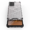 Honeycomb etui pancerny pokrowiec z żelową ramką Samsung Galaxy A72 4G czarny Honeycomb etui pancerny pokrowiec z żelową ramką Samsung Galaxy A72 4G czarny