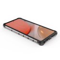 Honeycomb etui pancerny pokrowiec z żelową ramką Samsung Galaxy A72 4G czarny Honeycomb etui pancerny pokrowiec z żelową ramką Samsung Galaxy A72 4G czarny