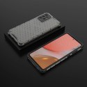 Honeycomb etui pancerny pokrowiec z żelową ramką Samsung Galaxy A72 4G czarny Honeycomb etui pancerny pokrowiec z żelową ramką Samsung Galaxy A72 4G czarny