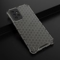 Honeycomb etui pancerny pokrowiec z żelową ramką Samsung Galaxy A72 4G czarny Honeycomb etui pancerny pokrowiec z żelową ramką Samsung Galaxy A72 4G czarny