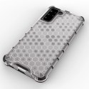 Honeycomb etui pancerny pokrowiec z żelową ramką Samsung Galaxy S21+ 5G (S21 Plus 5G) niebieski Honeycomb etui pancerny pokrowiec z żelową ramką Samsung Galaxy S21+ 5G (S21 Plus 5G) niebieski