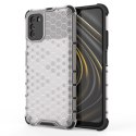 Honeycomb etui pancerny pokrowiec z żelową ramką Xiaomi Poco M3 przezroczysty Honeycomb etui pancerny pokrowiec z żelową ramką Xiaomi Poco M3 przezroczysty