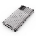 Honeycomb etui pancerny pokrowiec z żelową ramką Xiaomi Poco M3 przezroczysty Honeycomb etui pancerny pokrowiec z żelową ramką Xiaomi Poco M3 przezroczysty