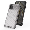 Honeycomb etui pancerny pokrowiec z żelową ramką Xiaomi Poco M3 przezroczysty Honeycomb etui pancerny pokrowiec z żelową ramką Xiaomi Poco M3 przezroczysty