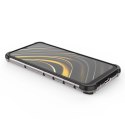 Honeycomb etui pancerny pokrowiec z żelową ramką Xiaomi Poco M3 przezroczysty Honeycomb etui pancerny pokrowiec z żelową ramką Xiaomi Poco M3 przezroczysty