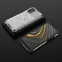 Honeycomb etui pancerny pokrowiec z żelową ramką Xiaomi Poco M3 przezroczysty Honeycomb etui pancerny pokrowiec z żelową ramką Xiaomi Poco M3 przezroczysty