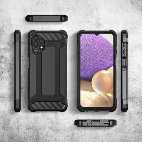 Hybrid Armor pancerne hybrydowe etui pokrowiec Samsung Galaxy A32 5G złoty Hybrid Armor pancerne hybrydowe etui pokrowiec Samsung Galaxy A32 5G złoty