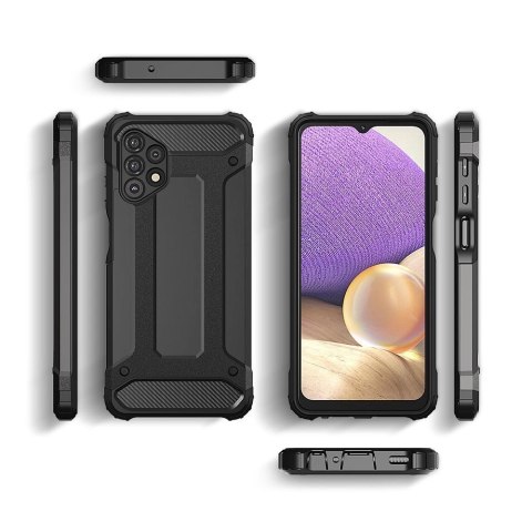 Hybrid Armor pancerne hybrydowe etui pokrowiec Samsung Galaxy A32 5G złoty Hybrid Armor pancerne hybrydowe etui pokrowiec Samsung Galaxy A32 5G złoty