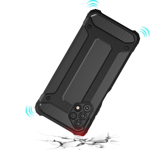 Hybrid Armor pancerne hybrydowe etui pokrowiec Samsung Galaxy A32 5G złoty Hybrid Armor pancerne hybrydowe etui pokrowiec Samsung Galaxy A32 5G złoty