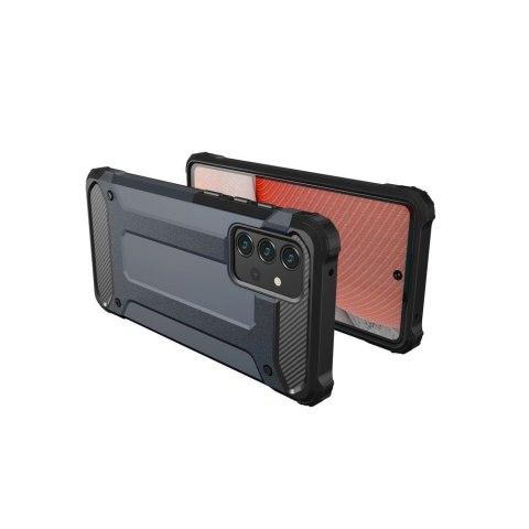 Hybrid Armor pancerne hybrydowe etui pokrowiec Samsung Galaxy A72 4G srebrny Hybrid Armor pancerne hybrydowe etui pokrowiec Samsung Galaxy A72 4G srebrny