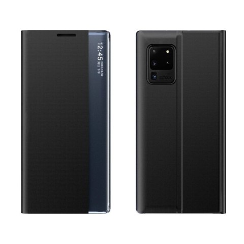 New Sleep Case pokrowiec etui z klapką z funkcją podstawki Samsung Galaxy A02s EU czarny New Sleep Case pokrowiec etui z klapką z funkcją podstawki Samsung Galaxy A02s EU czarny
