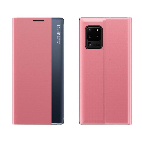 New Sleep Case pokrowiec etui z klapką z funkcją podstawki Samsung Galaxy A02s EU różowy New Sleep Case pokrowiec etui z klapką z funkcją podstawki Samsung Galaxy A02s EU różowy