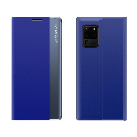 New Sleep Case pokrowiec etui z klapką z funkcją podstawki Samsung Galaxy A72 4G niebieski New Sleep Case pokrowiec etui z klapką z funkcją podstawki Samsung Galaxy A72 4G niebieski