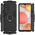 Ring Armor pancerne hybrydowe etui pokrowiec + magnetyczny uchwyt Samsung Galaxy A42 5G czarny Ring Armor pancerne hybrydowe etui pokrowiec + magnetyczny uchwyt Samsung Galaxy A42 5G czarny