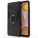 Ring Armor pancerne hybrydowe etui pokrowiec + magnetyczny uchwyt Samsung Galaxy A42 5G czarny Ring Armor pancerne hybrydowe etui pokrowiec + magnetyczny uchwyt Samsung Galaxy A42 5G czarny