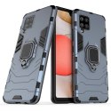 Ring Armor pancerne hybrydowe etui pokrowiec + magnetyczny uchwyt Samsung Galaxy A42 5G niebieski Ring Armor pancerne hybrydowe etui pokrowiec + magnetyczny uchwyt Samsung Galaxy A42 5G niebieski