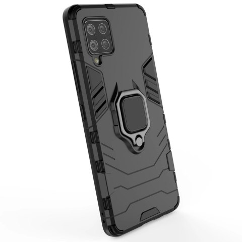 Ring Armor pancerne hybrydowe etui pokrowiec + magnetyczny uchwyt Samsung Galaxy A42 5G niebieski Ring Armor pancerne hybrydowe etui pokrowiec + magnetyczny uchwyt Samsung Galaxy A42 5G niebieski