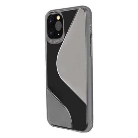 S-Case elastyczne etui pokrowiec Huawei P40 Lite E czarny S-Case elastyczne etui pokrowiec Huawei P40 Lite E czarny