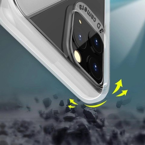 S-Case elastyczne etui pokrowiec Huawei P40 Lite E czarny S-Case elastyczne etui pokrowiec Huawei P40 Lite E czarny