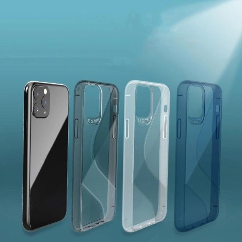 S-Case elastyczne etui pokrowiec Huawei P40 Lite E niebieski S-Case elastyczne etui pokrowiec Huawei P40 Lite E niebieski
